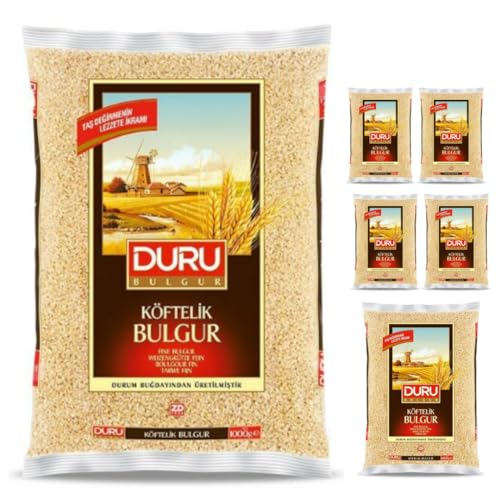 Duru Bulgur Fleischbällchen - Unfruchtbarkeit 1000 Gramm X 6 Stück Bulgur von Pufai