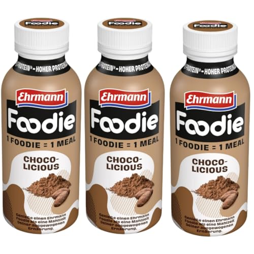 Ehrmann Foodie Chocolicious 400 milliliter x 3 Stück von Pufai