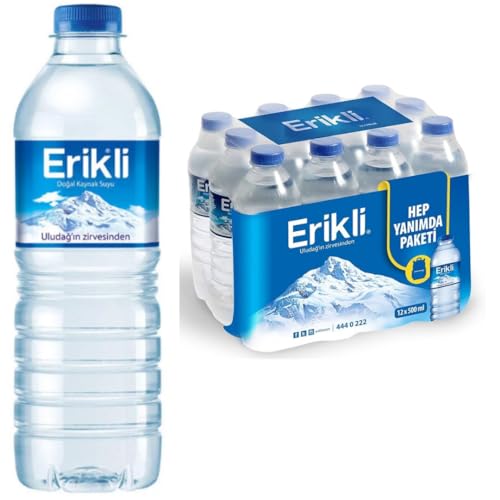 Erikli Wasser natürliches Quellwasser Wasser 500 mililiter x 12 STÜCK mit pufai grocery von Pufai
