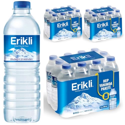 Erikli Wasser natürliches Quellwasser Wasser 500 mililiter x 36 STÜCK mit pufai grocery von Pufai