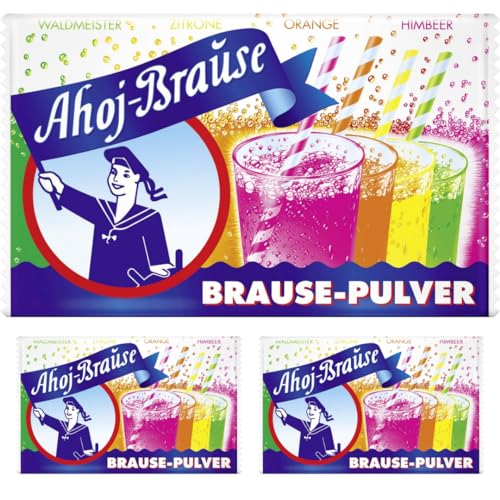 Frigeo, Brause Pulver für ein herrlich prickel-frisches Getränk zum Trinken – 10 Beutel, insgesamt 58g,10 Stück (1er Pack) x 3 STÜCK von Pufai