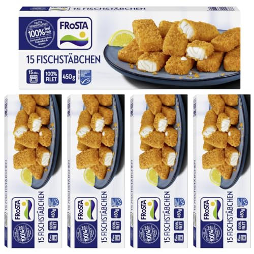 Frosta Fischstäbchen 450 Gramm x 5 STÜCK [Frischegarantie] von Pufai