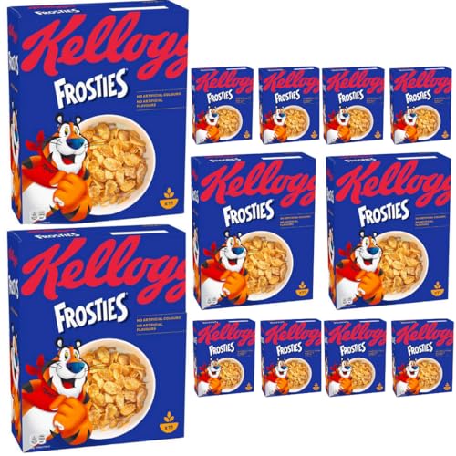 Frosties Cerealien super leckerer Knusperspaß Muesli 330 gramm x 12 Stück von Pufai