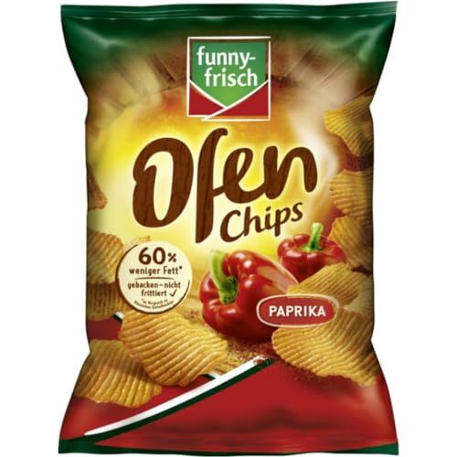 Funny-frisch Ofen Chips Paprika Chips Cracker 125 gramm von Pufai