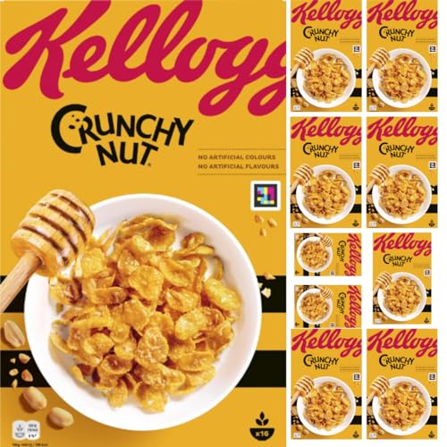 Getreide Cornflakes Crunchy Nut Muesli 500 gramm x 10 Stück von Pufai