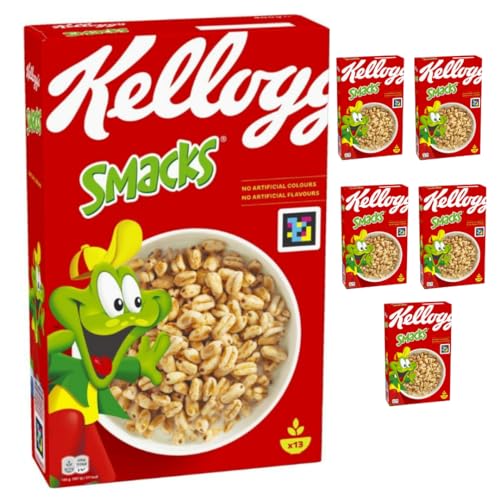 Getreide Cornflakes Smacks 400 g x 6 Stück von Pufai