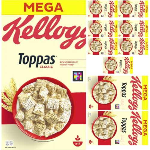 Getreide Cornflakes Toppas Cerealien Muesli Cornflakes 500 gramm x 10 Stück von Pufai