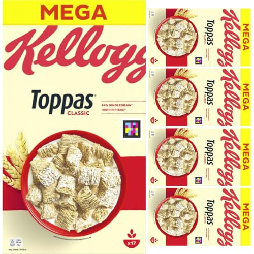 Getreide Cornflakes Toppas Cerealien Muesli Cornflakes 500 gramm x 5 Stück von Pufai