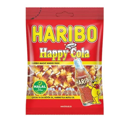 Happy Cola Original Aroma Jelly Candy Halal 100g von Pufai