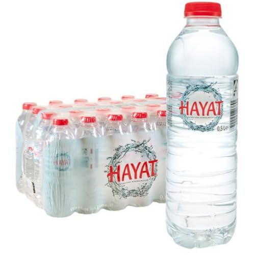 Hayat Wasser natürliches Quellwasser Wasser 500 mililiter x 24 STÜCK mit pufai grocery von Pufai