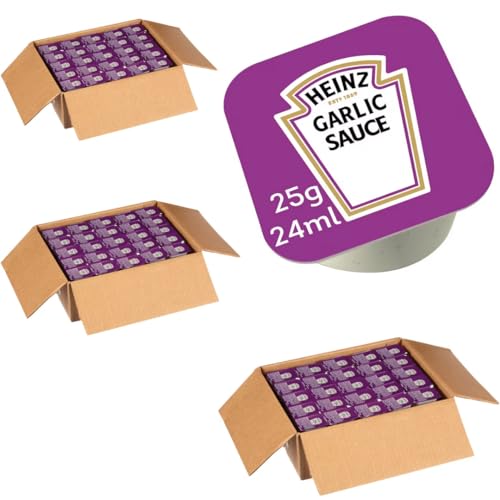 Heinz Curry Knoblauch Sauce 300 Portionen x 24 Mililiter + Pufai von Pufai