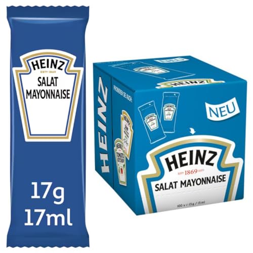 Heinz Salat-Mayonnaise 100 Portionen x 17 Mililiter + Pufai von Pufai