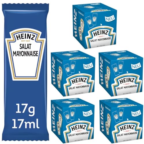 Heinz Salat-Mayonnaise 500 Portionen x 17 Mililiter + Pufai von Pufai