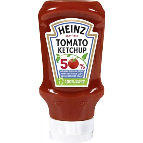 Heinz Tomato Ketchup 50% weniger Zucker 500 Mililiter von Pufai