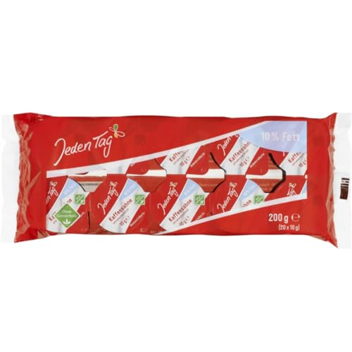 Pufai Jeden Tag Kaffeesahne 10% 20 Stück x 10 gramm von Pufai