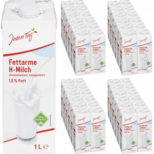 Jeden Tag Laktosefreie haltbare milch% 1,5 Fett 1000 Mililiter x 48 STÜCK mit Pufai Grocery von Pufai