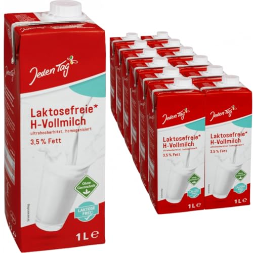 Jeden Tag Laktosefreie haltbare milch% 3,5 Fett 1000 Mililiter x 12 STÜCK mit Pufai Grocery von Pufai