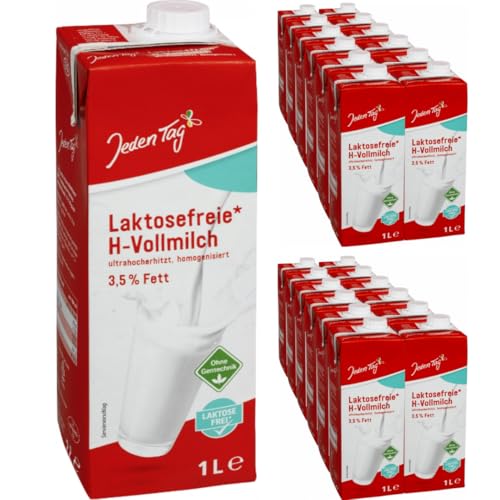 Jeden Tag Laktosefreie haltbare milch% 3,5 Fett 1000 Mililiter x 24 STÜCK mit Pufai Grocery von Pufai