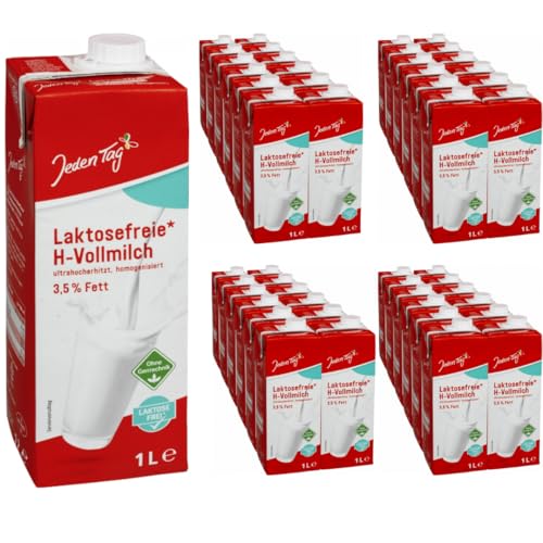 Jeden Tag Laktosefreie haltbare milch% 3,5 Fett 1000 Mililiter x 48 STÜCK mit Pufai Grocery von Pufai