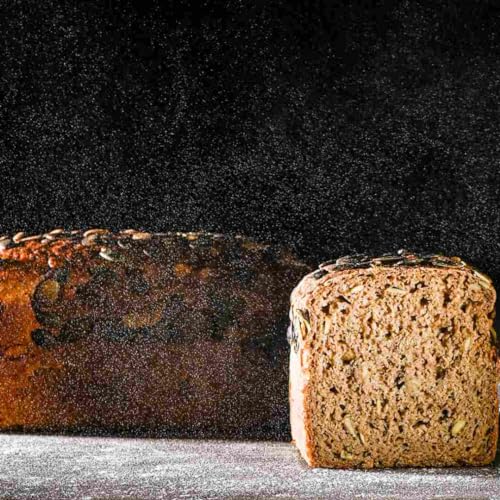 KÜRBISKERN-VOLLKORNBROT Baguette vorgebacken Brot 750 Gramm von Pufai