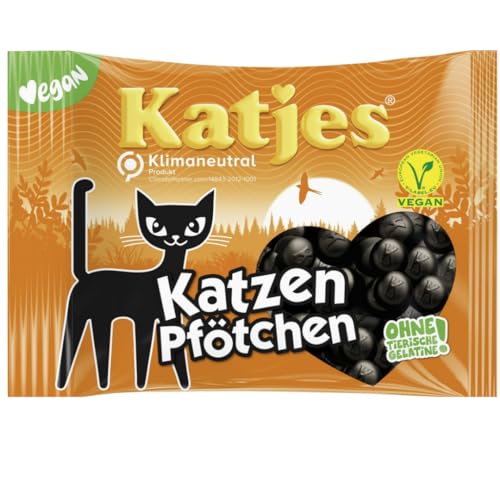 Katjes Katzen Pfötchen vegan Fruchtgummi 200 gr von Pufai