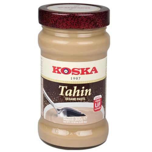 Koska Sesampaste (Tahin) – Aromatische, typisch arabische bzw. orientalische Spezialität 300 Gramm von Pufai