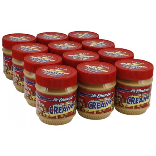 La Comtesse Peanut Butter creamy 350 g x 12 Stück von Pufai