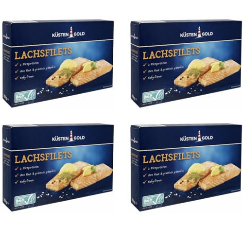 Lachsfilets Lachs 250 gramm X 4 STÜCK [Frischegarantie] von Pufai