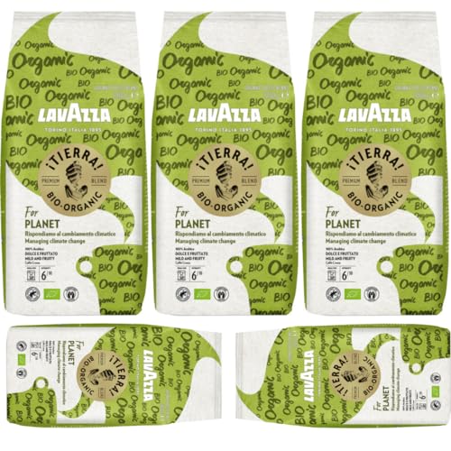 Lavazza Tierra For Planet ganze Bohnen Bohne Coffee Kaffee 1000 gramm x 5 STÜCK von Pufai