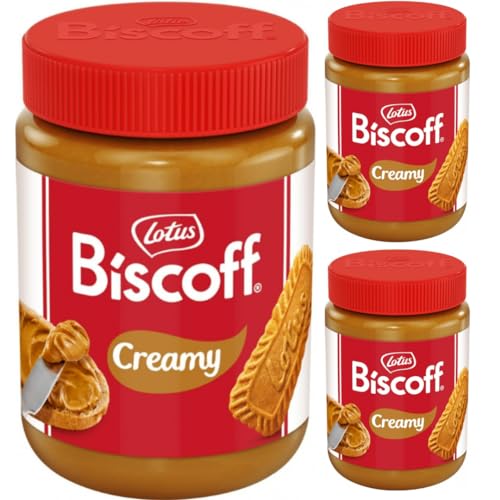 Lotus Biscoff Brotaufstrich Creamy 400 gramm x 3 STÜCK von Pufai