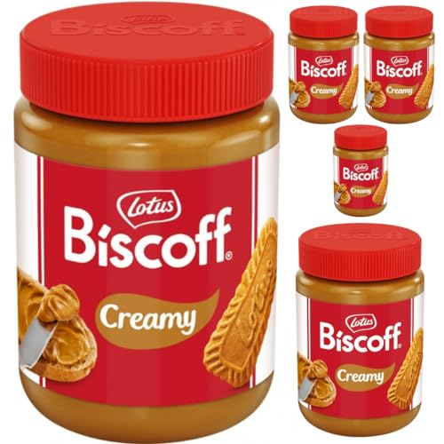 Lotus Biscoff Brotaufstrich Creamy 400 gramm x 5 STÜCK von Pufai