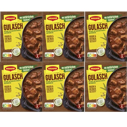 Maggi Fix für Gulasch 44 Gramm x 6 STÜCK von Pufai