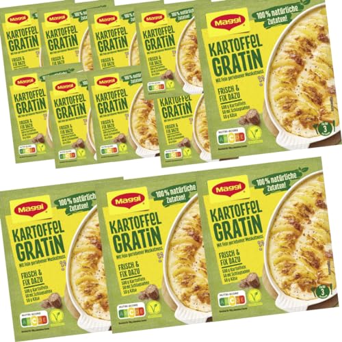 Maggi Fix für Kartoffel Gratin 42 Gramm x 12 STÜCK von Pufai