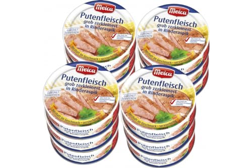 Meica Putenfleisch in Rinderaspik 12 x 0,20 kg von Pufai