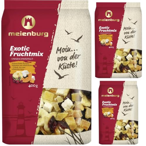 Meienburg Exotic Fruchtmix Snack 400 gramm x 3 STÜCK von Pufai