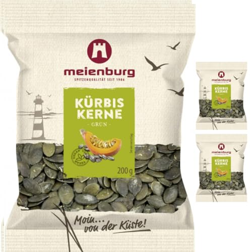 Meienburg Kürbiskerne grün 200 gramm x 3 STÜCK von Pufai