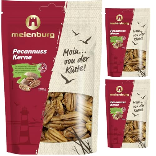 Meienburg Pecannusskerne Pecans 100 gramm x 3 STÜCK von Pufai