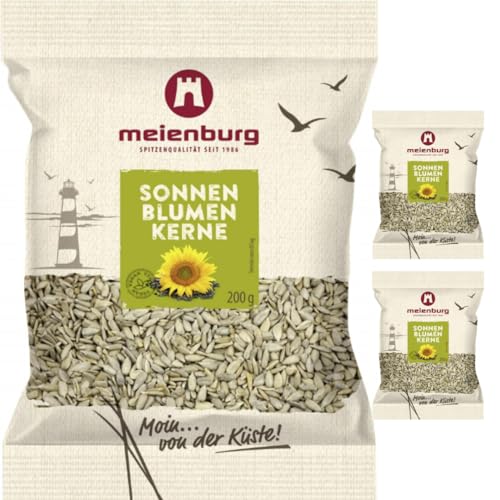 Meienburg Sonnenblumenkerne 200 gramm x 3 STÜCK von Pufai