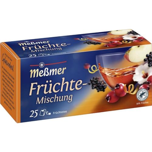 Meßmer Früchte-Mischung Tee 25 STÜCK X 3 gramm von Pufai