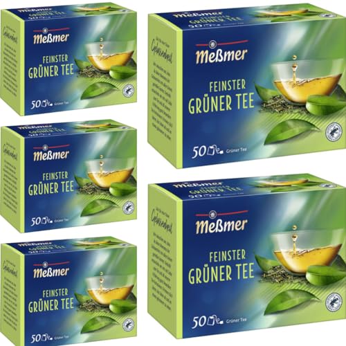 Meßmer Grüner Tee 50 ST x 5 er Pack von Pufai