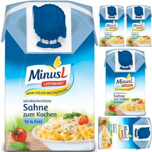 Minus L Sahne zum Kochen 15% 200 gramm x 5 Stücks [Frischegarantie] von Pufai