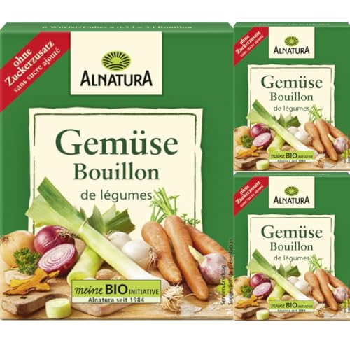 Mit Pufai Grocery, Alnatura Gemüsebouillon Würfel 66 Gramm x 3 STÜCK von Pufai