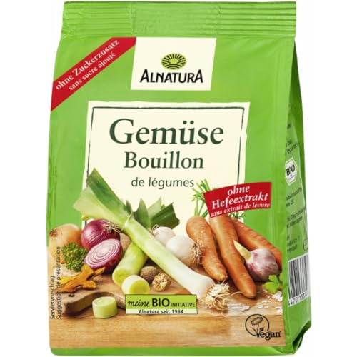 Mit Pufai Grocery, Alnatura Gemüsebouillon ohne Hefeextrakt 290 Gramm von Pufai