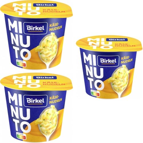 Mit Pufai Grocery, Birkel Minuto Käse-Nudeln pasta 70 gramm x 3 Stück von Pufai