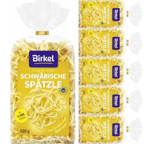 Mit Pufai Grocery, Birkel's No. 1 Schwäbische Spätzle Pasta Nudeln 500 gramm x 6 Stück von Pufai