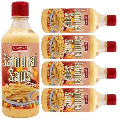 Mit Pufai Grocery, Ercimex Samurai Saus Soße 500 Mililiter x 5 STÜCK von Pufai