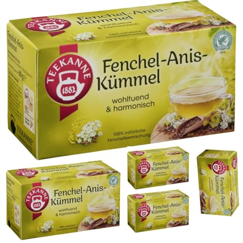 Mit Pufai Grocery, Fenchel-Anis-Kümmel Tee 20 x 3 gramm x 5 er Pack von Pufai