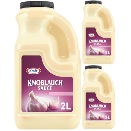 Mit Pufai Grocery, Kraft Heinz Knoblauch Sauce 2000 Mililiter x 3 Stück von Pufai