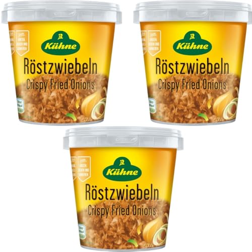 Mit Pufai Grocery, Kühne Röstzwiebeln 100 Gramm x 3 STÜCK von Pufai