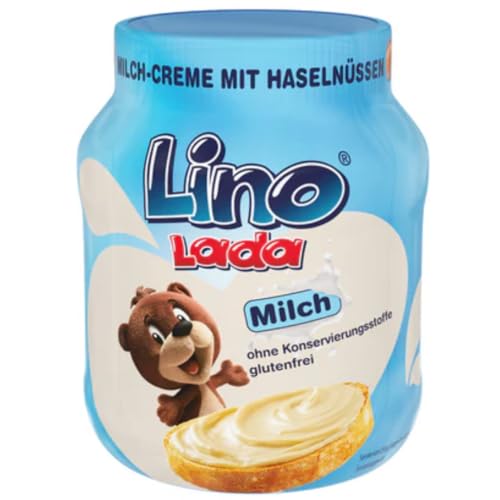 Mit Pufai Grocery, Lino Lada Milch und Haselnuss Creme Chocolate Spreads Schokoladenaufstriche 350 Gramm + pufai von Pufai